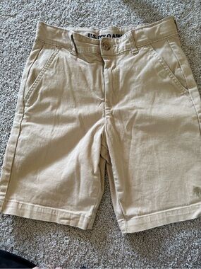 U.S. Polo Assn. Tan Kids' Shorts - Size 12